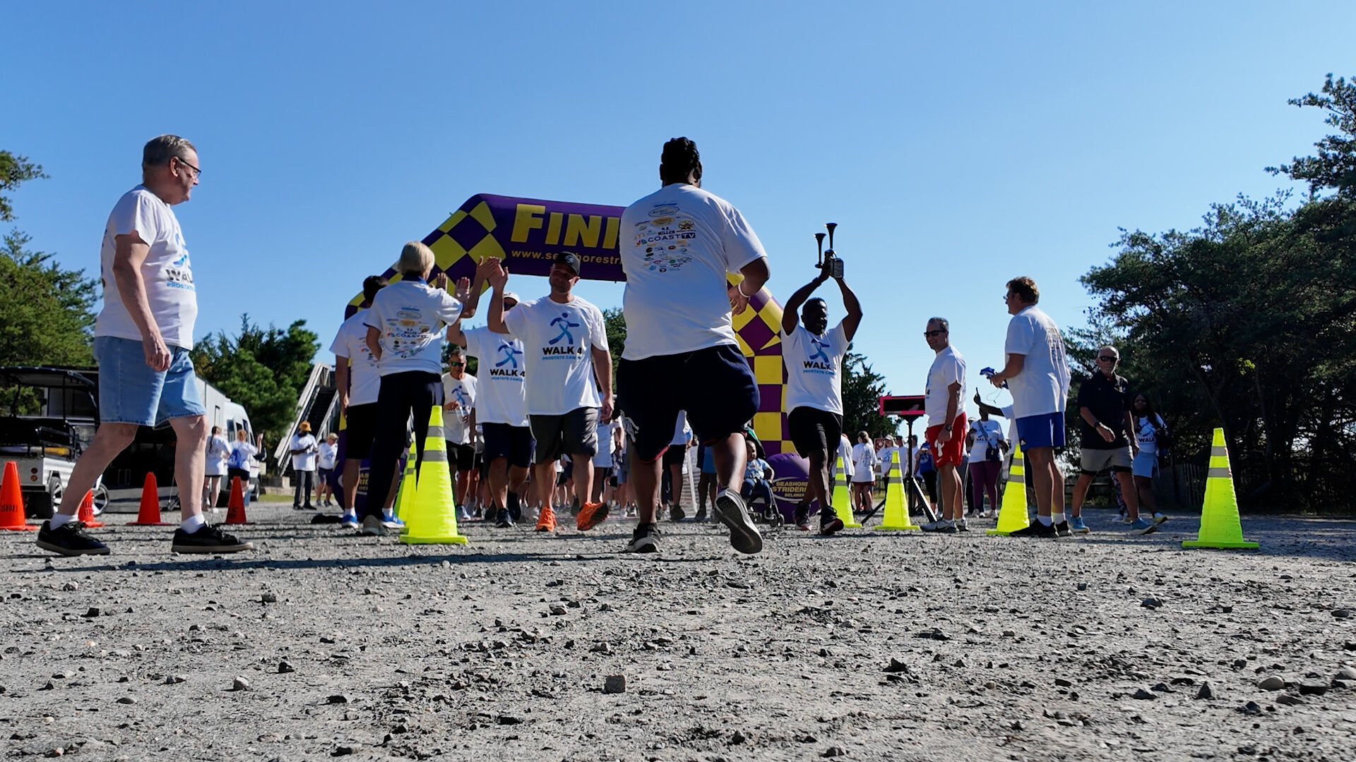 Start of the walk